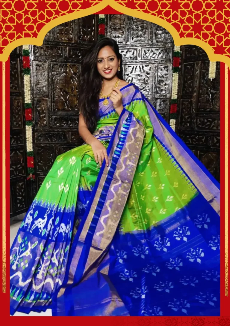 Gren and Gold Traditional Islamic Page Border A4 Document (6)